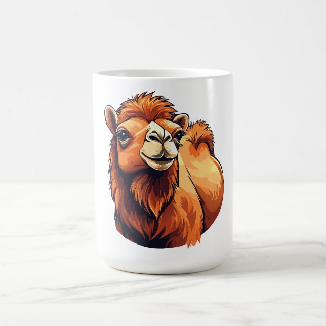 Caneca De Café Camelo dromedário cabeça (Centro)