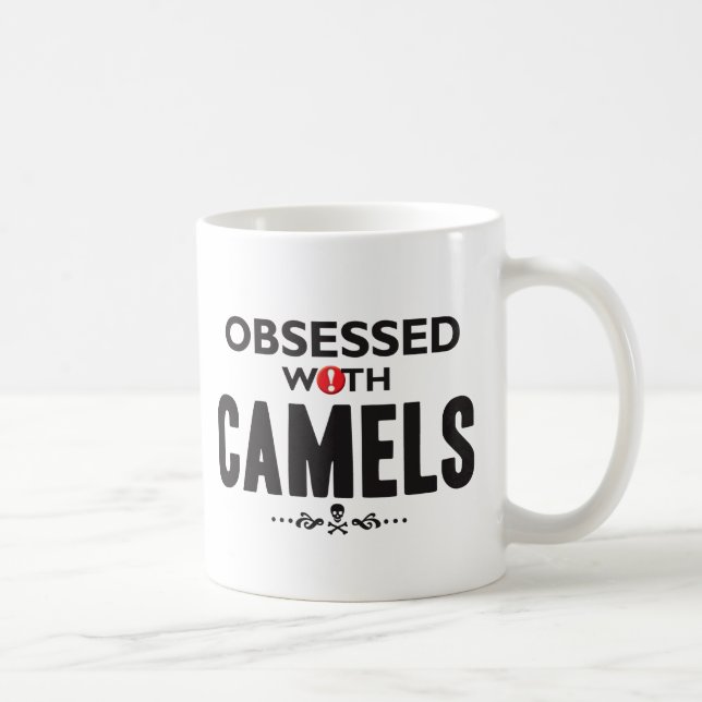 Caneca De Café Camelos obcecados (Direita)