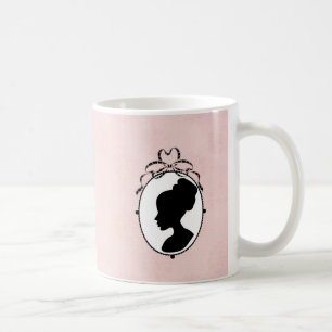 Caneca De Café Cameo do estilo 60s do Victorian