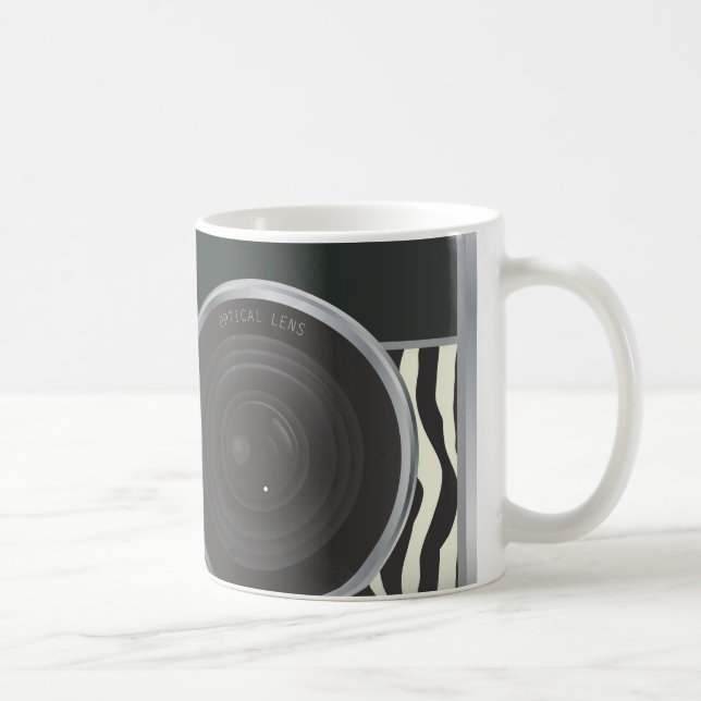 Caneca De Café Câmera Clássica (Direita)
