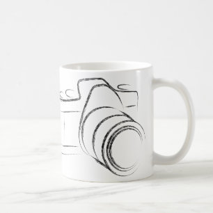 Caneca De Café Câmera da foto