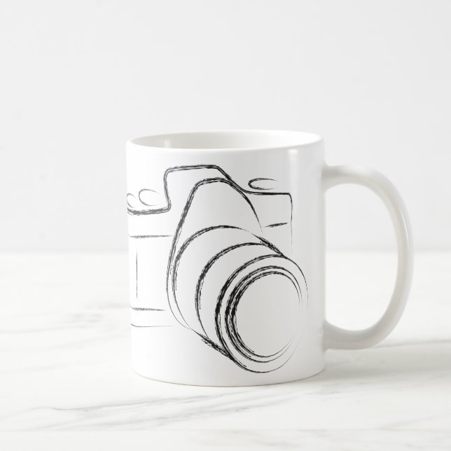 Caneca De Café Câmera da foto (Direita)
