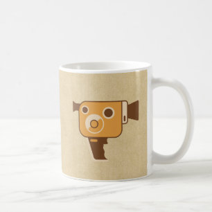 Caneca De Café Câmera de filme da cineasta
