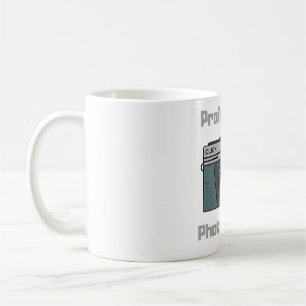 Caneca De Café Câmera de Fotógrafo Profissional Vintage Retro