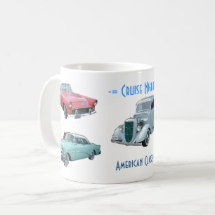 Caneca De Café Câmeras Clássicas da NOITE CRUISE