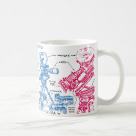 Caneca De Café Câmeras de filme (cor)