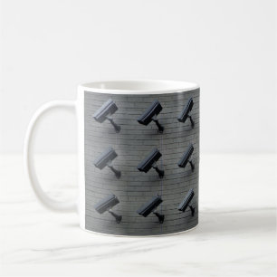 Caneca De Café Câmeras de segurança de cores corrigidas