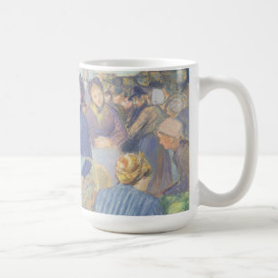 Caneca De Café Camille Pissarro   Le Marche de Gisors