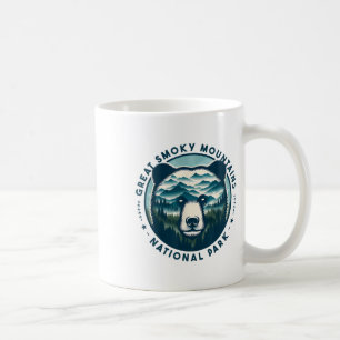 Caneca De Café Caminhada Acampamento Parque Nacional Great Smoky