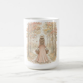 Caneca De Café Caminhada da Colheita de Outono