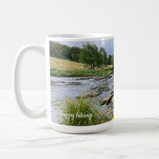 Caneca De Café Caminhada em torno de Bouillon na Bélgica (Esquerda)