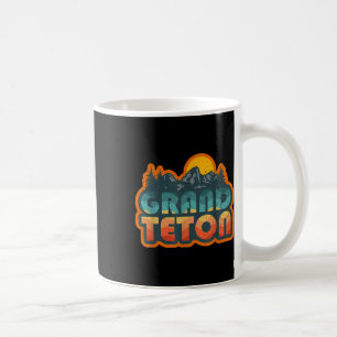 Caneca De Café Caminhada na Montanha do Parque Nacional Grand Tet