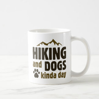 Caneca De Café Caminhando E Cachorros Como Que Dia
