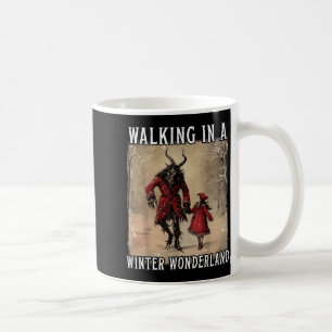 Caneca De Café Caminhando Em Uma Terra de Maravilhas de Inverno K