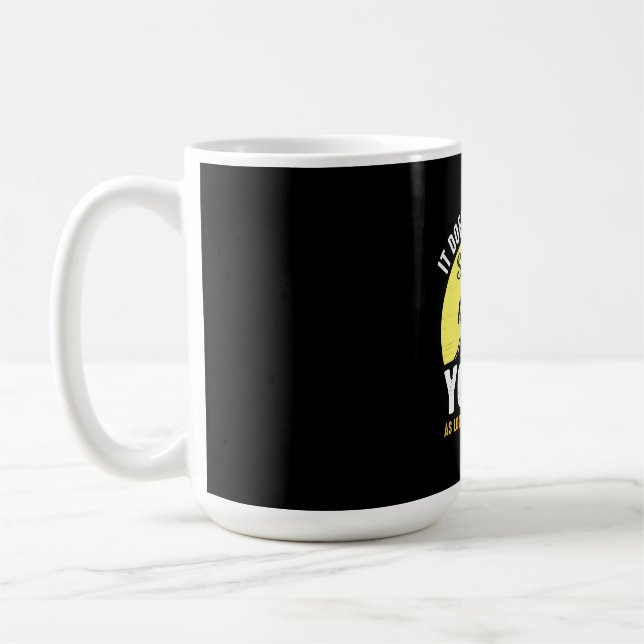 Caneca De Café Caminhando O Quanto Devagar Você Vai (Esquerda)