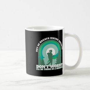 Caneca De Café Caminhante engraçado sem fôlego Sociedade de camin