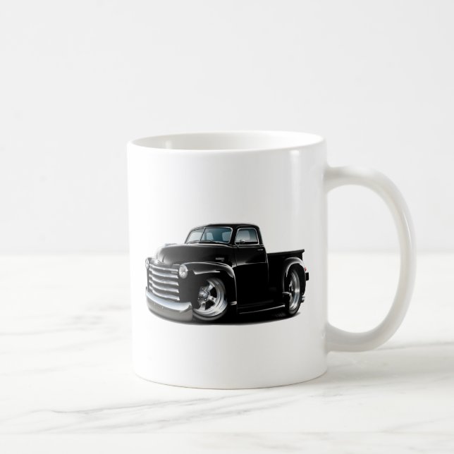 Caneca De Café Caminhão 1950-52 preto de Chevy (Direita)