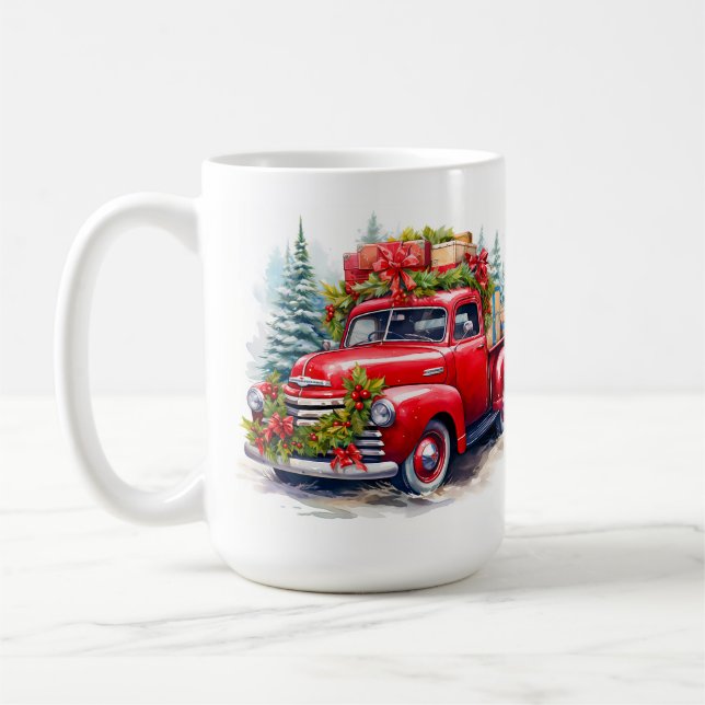 Caneca De Café Caminhão Antigo (Esquerda)