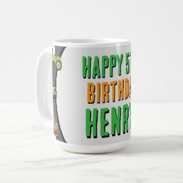 Caneca De Café Caminhão de Construção