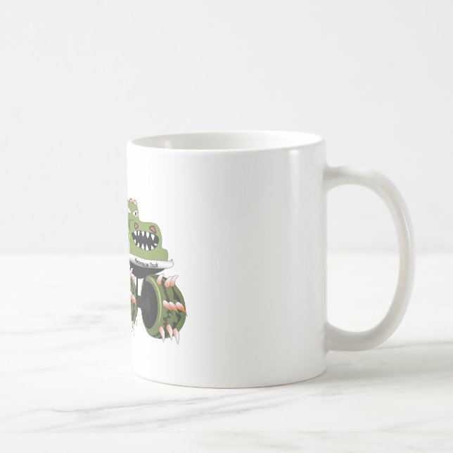 Caneca De Café Caminhão de Monstersaurus (Direita)