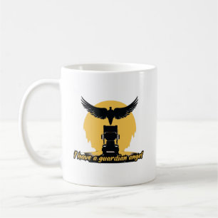 Caneca De Café Caminhão Guardian Angel Protection Faith Road Jour