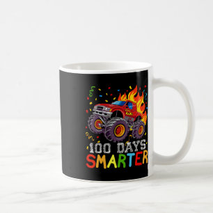 Caneca De Café Caminhão Monstro 100 Dias Mais Inteligente 100 Dia