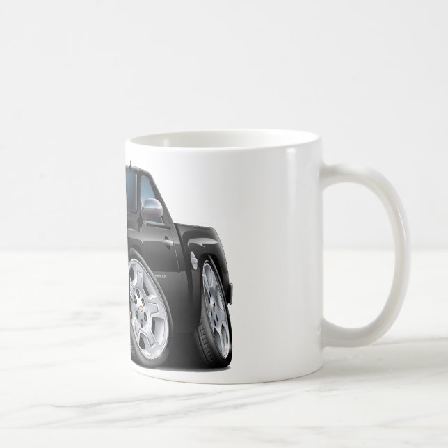 Caneca De Café Caminhão preto de Chevy Silverado (Direita)