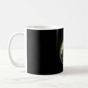 Caneca De Café Caminhar mais se preocupar menos caminhada montanh