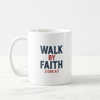 Caneca de Café 'Caminhar pela Fé'