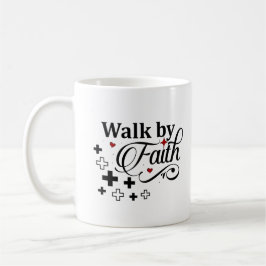 Caneca De Café Caminhar por Faith