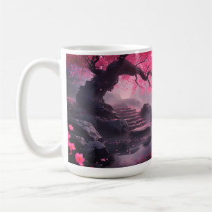 Caneca De Café Caminho do Flor da Cereja Mística - Escada Encanta