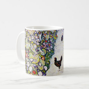 Caneca De Café Caminho do Jardim com Galinhas, Gustav Klimt
