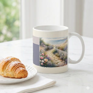 Caneca De Café Caminho do Jardim da Cabana até o Mar