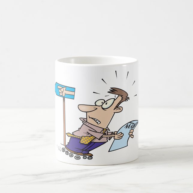 Caneca De Café Caminho errado Mug (Criador carregado)