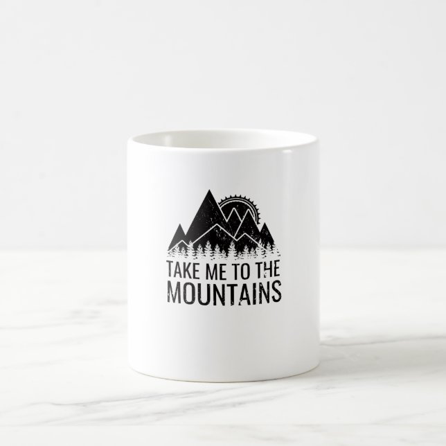 Caneca De Café Caminho - Leva-Me Às Montanhas (Centro)