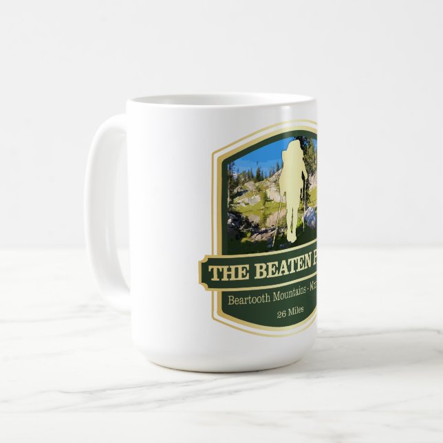 Caneca De Café Caminho vencido (B) (Frente Esquerda)