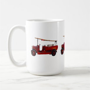 Caneca De Café Caminhões-Fogo Vintage, Mug de Café
