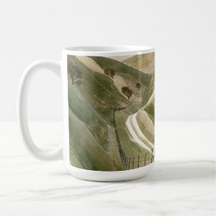 Caneca De Café Caminhos De Giz Por Eric Ravilious