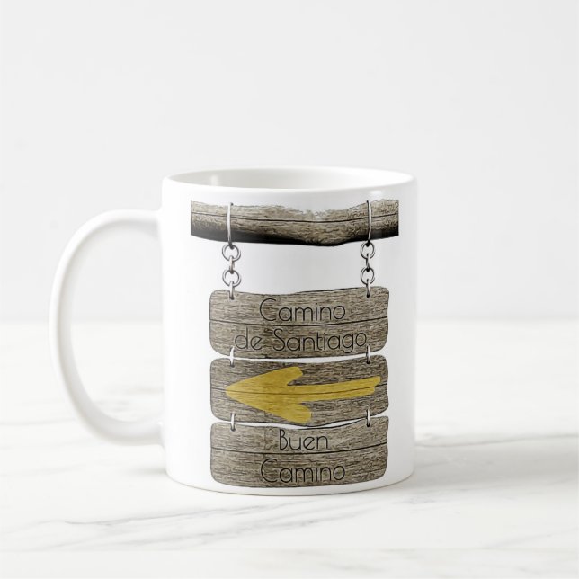 Caneca De Café Camino de Santiago (Esquerda)