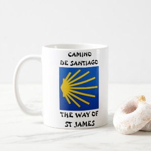 Caneca De Café Camino de Santiago A rua James 0010