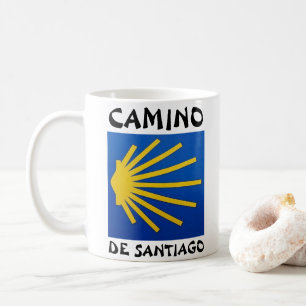 Caneca De Café Camino de Santiago A rua James 0011