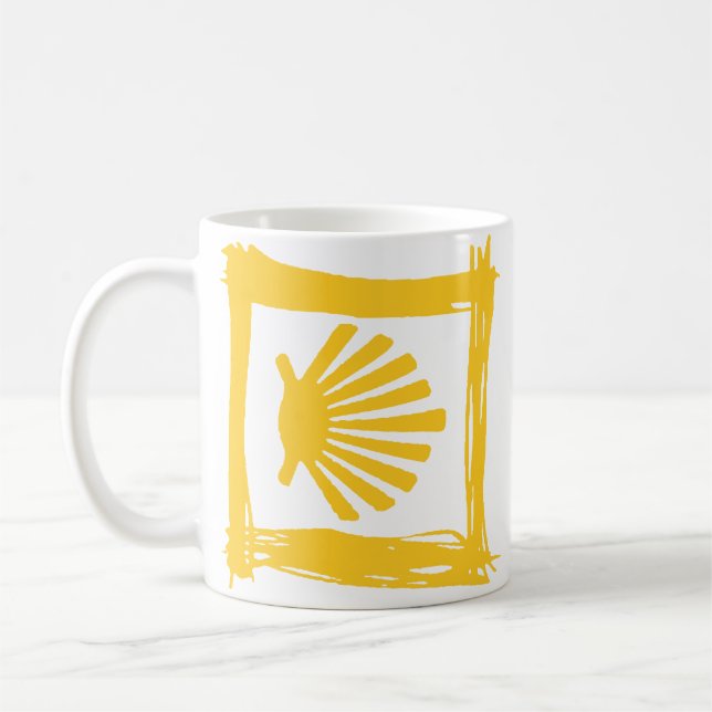 Caneca De Café Camino de Santiago Coffee Mug (Esquerda)