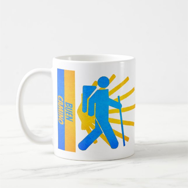Caneca De Café Camino de Santiago Coffee Mug (Esquerda)