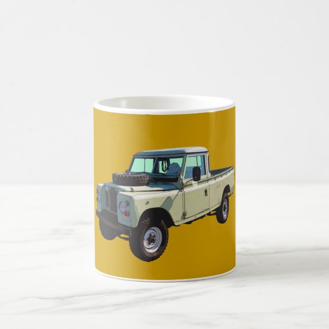 Caneca De Café Camionete 1971 de Land Rover (Centro)
