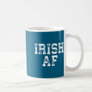 Caneca De Café Camisa Af Irlandesa Vintage Homens Mulheres St Pat