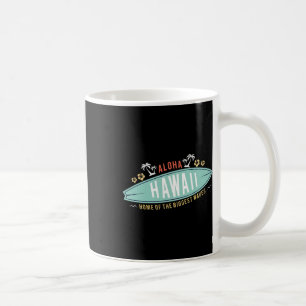 Caneca De Café Camisa Aloha Havaí Surf Boys Presente Surfboard Ha