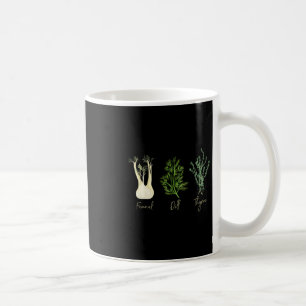 Caneca De Café Camisa Anti Trump Erva Sutil Funcho Endro Tomilho 