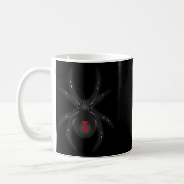 Caneca De Café Camisa Aranha Viúva Negra (Esquerda)