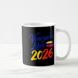 Caneca De Café Camisa Artística Venezuela Livre Bandeira Patrióti