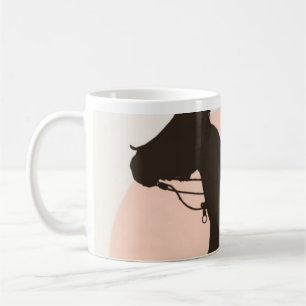 Caneca De Café Camisa Calm Horse Self Care Quote - Minimalista Sl
